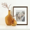 thumbnail image 3 of Home Decor Collection 12" High Amber Translucent Glass Indoor Tabletop Vase by Home Decor Collection, 3 of 12