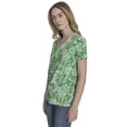 thumbnail image 3 of Women's Nautica Short Sleeve V-Neck Top Color: Bright White Size: X LARGE, 3 of 4