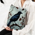 thumbnail image 6 of Crow Set of 2 Velvet Throw Pillow Covers Inserts for Bed Pillow, Decorative Pillows - 16x16 18x18 20x20 Inches with Unique Patterns for Various Occasions, 6 of 6