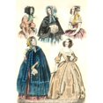 thumbnail image 2 of Women'S Fashion 1842. Namerican Colored Fashion Print 1842 From Godey'S Ladies Book Of The Latest Styles From Paris., 2 of 2