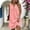 Pink, variant on NTACZA Womens Dresses Casual Cotton Linen Mini Henley V-Neck Sleeveless Beach Size L