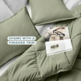 thumbnail image 4 of Bare Home Down Alternative Comforter Set - 2-Pieces - All Seasons - Twin/Twin-XL, Sage, 4 of 8