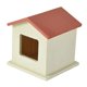 thumbnail image 1 of Caja conmemorativa para mascotas Yinane Urna de madera en forma de casa azotea rosa 16x15x15cm, 1 of 8