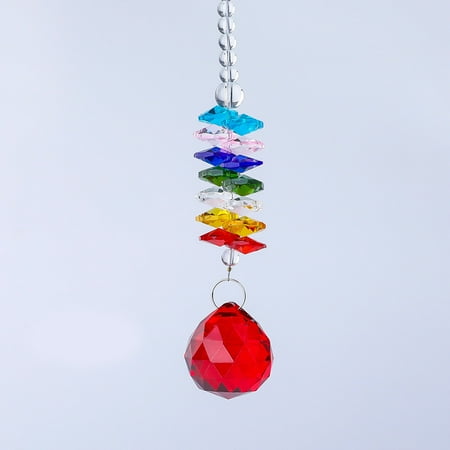 

Crystal Ball Pendant Colorful Hanging Suitable for Window Outdoor Garden Hanging Decoration New