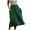 Green, variant on cocolona Womens Linen Skirts for Women Summer Casual Solid Color Elastic Waist Flowy Long Skirts Beach Vacation Midi Skirts with Pockets Green XL