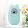 thumbnail image 2 of Travel Washing Hand 50Pcs Soap Paper Portable Sheets Accessories Cleaning Tool(Green), 2 of 2