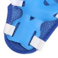 thumbnail image 5 of 6 Piezas/Juego de Equipo de protección para Patinaje sobre Ruedas: Protectores Ajustables para Rodillas, Codos y Palmas para niños de 6 a 18 años(Azul), 5 of 5