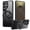 Black, variant on Decase for Samsung Galaxy S26 Ultra Rugged Case,Hybrid PC+TPU Bumper+Metal Gear Design,Shockproof Cover with 360° Pivot Ring Kickstand,Clear