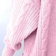 thumbnail image 6 of LEAVINGSUO Fall Winter Clearance Cardigans for Women Plus Sizes Women's Knit Cardigans Loose Slouchy Oversized Wrap Chunky Pocket Sweaters Coat, 6 of 6