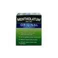 Mentholatum 2 Pack Original Chest Vaporizing Vapor Rub, Natural Menthol