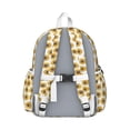 thumbnail image 3 of White Sunflower Backpack for School,Cute School Bag,Schoolbag with Adjustable Shoulder Straps & Padded Back,13.4"x11"x4.7", 3 of 6
