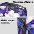 thumbnail image 4 of Plant Waterproof Oxford Fabric Storage Case with Charger Pouch, Small Portable Storage Box, and Cable Organizer Travel - 5.9x9.44x3.14 in, 4 of 6