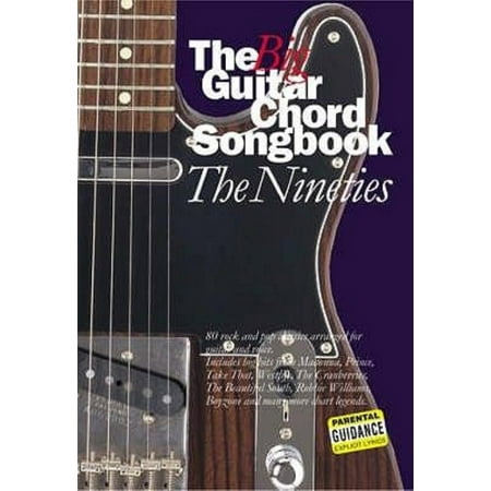Guitar Chord Songbook Book - The Big Guitar Chord Songbook: Nineties (Paperback)