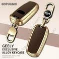 thumbnail image 6 of For Geely A 3 buttons Atlas Boyue NL3 EX7 SUV GT GC9 Emgrand X7 Borui Zinc alloy+leather Car Key Cover Case Shell Accessories, 6 of 27