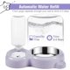 thumbnail image 2 of Juego de cuencos para perros, comederos y bebederos para gatos con dispensador de agua y cuenco de acero inoxidable para gatos y perros pequeños., 2 of 3