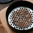thumbnail image 3 of Cipaher Porta Incienso con Tapa Porta Espiral Repelente de Mosquitos Bandeja de Acero Inoxidable, Azul, 3 of 8