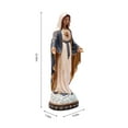 thumbnail image 2 of 24 in Sacred Heart Mary Statue Open Hands Religious Decor Indoor/Outdoor, 2 of 4