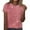 Pink, variant on XuJwPNcy Sequin Tops for Women Short Sleeves Sparkle Party Top Shiny Blouses Outfits Glitter for Clubwear