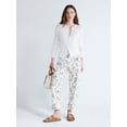 thumbnail image 2 of Free Assembly Women's Floral Pants with Chop Pockets, Sizes XS-XXL, 2 of 5