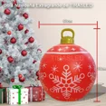 thumbnail image 2 of Bola De Decoración Inflable Ormromra Navidad Adornos De 75cm, 2 of 7