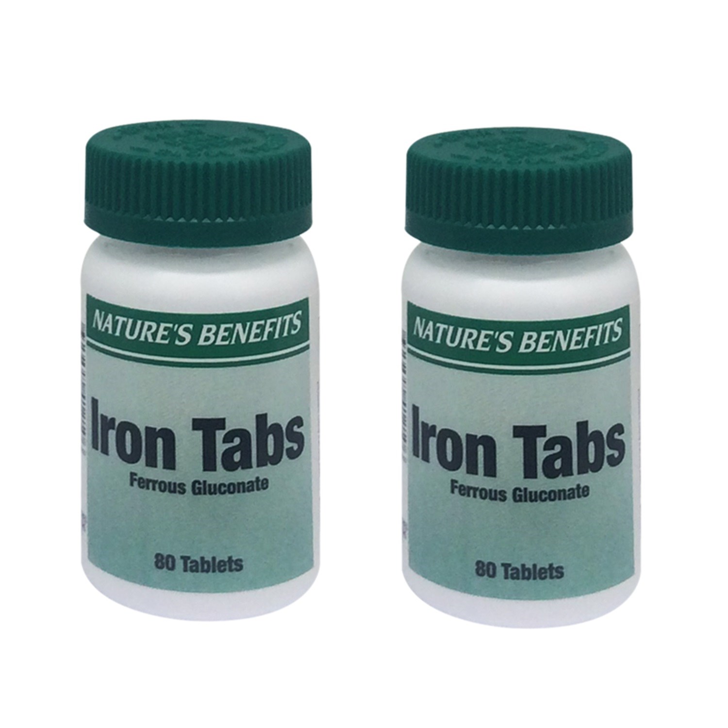 IRON (FERROUS GLUCONATE 27MG)(2Pack)