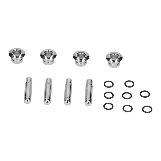 Pasador De Cerradura De Puerta De Coche, ABS Cromado Práctico 8 Piezas Perilla De Cerradura De Puerta Interior Plateada Para Reemplazo Modificado Para TRAX/Cruze/Malibu