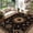 B, variant on Hovilon Vintage Star Area Rug Black Base Boho Astrology Tarot Floor Carpet, Crystal Velvet Non-Slip Washable Indoor Rug for Bedroom Living Room, 120x180 cm
