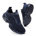 thumbnail image 3 of Men's Breathable Mesh Air Cushion Running Shoes, Lightweight Lace-Up Athletic Sneakers, Shock Absorbing Comfortable Footwear for Gym, Walking, and Daily Activities, 3 of 10