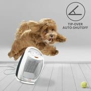 Aiwa Oscillating Room Heater with Handle, Overheat Protection, Tip over Auto Shutoff