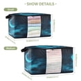 thumbnail image 2 of Foldable Clothes Storage Bags Clothes Organizer Bin with Clear Windows for Clothes Bedding Ethereal Moonlit Night Background, 2 of 6