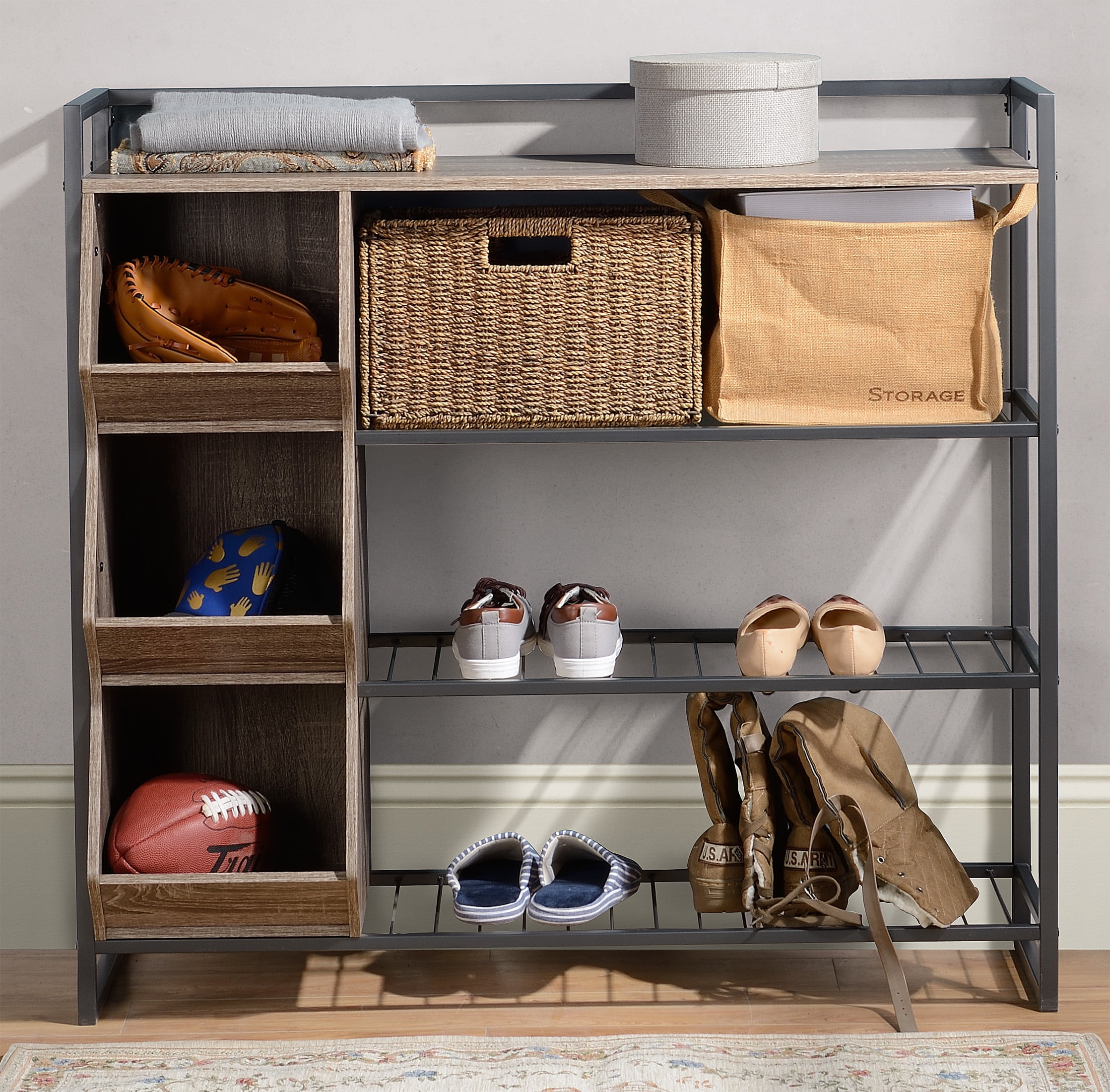 Homestar 4Shelf Shoe Rack