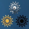 thumbnail image 2 of 5 Juegos de Pegatinas de Pared DIY, Pegatinas de Pared para Sala de Sol, Pared, TV, Gabinete, Decoración Artística de Techo, Decoración con Forma de Espejo Extraíble, Negro, 2 of 5