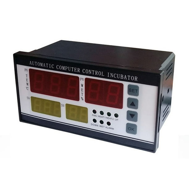 Contrôleur d'incubateur d'oeufs XM-18 Thermostat Hygrostat contrôle  entièrement automatique avec sonde de capteur d'humidité de la température  