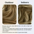 thumbnail image 2 of SNNROO Invisible Wire Hair Extensions Synthetic 18 Inch Adjustable Size Secret Headband Hairpieces for Women Dirty Blonde, 2 of 6