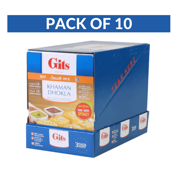 GITS KHAMAN DHOKLA 180G X 10