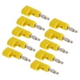 thumbnail image 1 of Stackable 10pcs 4mm Stackable Banana Plug Connectors Solderless Banana Plugs for Security Accessories, 1 of 7