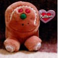 thumbnail image 1 of Puffkins Bean bag NWT - Spice - Hombre de pan de jengibre navideño Pufkin 44046016373, 1 of 1