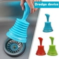 thumbnail image 2 of Toilet Sink Drain Bath Plunger Heavy Duty Rubber Unblocker Bathroom Kitchen, 2 of 8