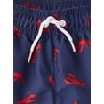 thumbnail image 3 of The Children's Place Boys Short Sleeve Printed Rashguard Swim Set, 2-Piece, Sizes S-XXL, 3 of 5