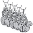 thumbnail image 2 of Cadenas de Gatitos CatNeck01 5Pzas British Longhair Plata Metal Cadena y Dije., 2 of 2