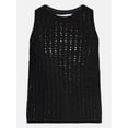 thumbnail image 6 of Time and Tru Women's Sweater Tank Top, Sizes XS-XXXL, 6 of 6