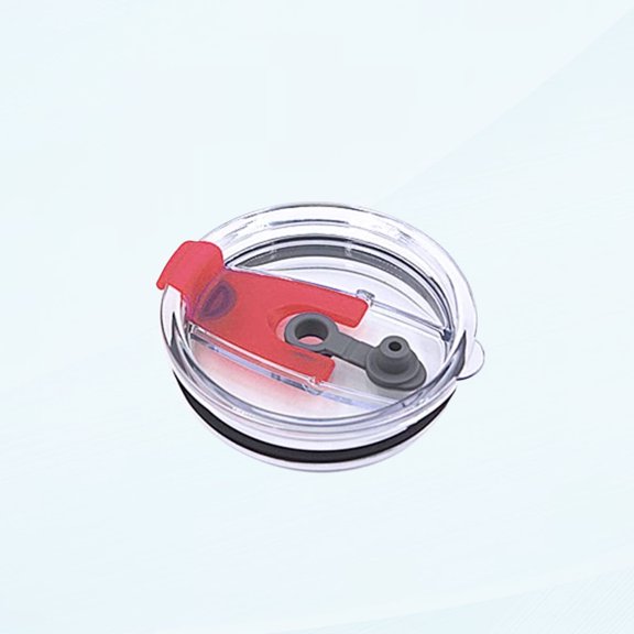 Spill Proof Tumbler Lid, Tumbler Lid, Tumbler Lid for Tumblers (20oz, Red)