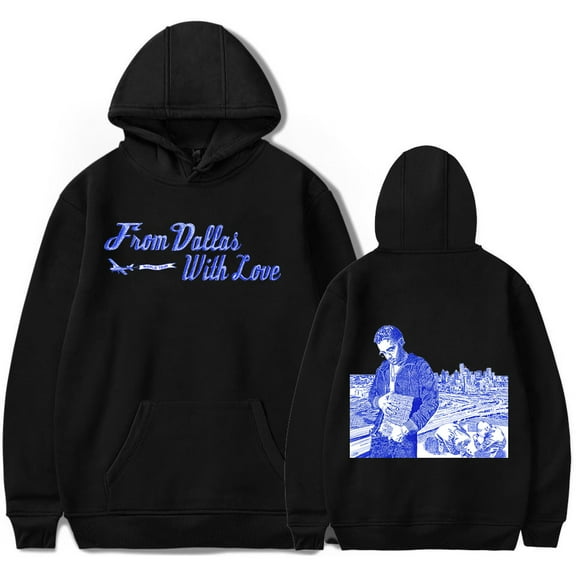 Bashfortheworld From Dallas With Love Tour 2024 Hoodie Unisex Casual Long Sleeve Sweatshirt