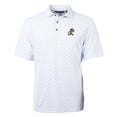 thumbnail image 2 of Men's Cutter & Buck White ETSU Buccaneers Big & Tall Virtue Eco Pique Tile Print Recycled DryTec Polo, 2 of 3
