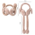 thumbnail image 3 of Winter Cute Rabbit Ears Shape for Women Warm and Anti-Freezes Movable Ear Cover, 3 of 7