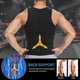 thumbnail image 3 of Shapers para hombres Chaleco de sudor Chaleco de entrenamiento de cintura de neopreno Fitness Sauna Wear Corrector de postura ajustable, 3 of 5