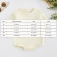 thumbnail image 3 of Xyant Big Sister Little Sister Matching Outfit Newborn Baby Girl Long Sleeve Romper Toddler Girl Sweatshirt Pullover Top Fall Winter Clothes (Beige,12-18 Months), 3 of 7