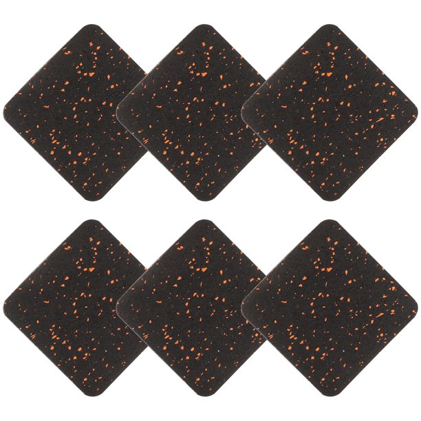 GOOHOCHY alfombrillas para cinta de correr, de madera dura, de goma, para suelo de gimnasio.