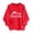 Red-J, variant on Christmas Sweatshirt Women Merry Christmas Print Sweatshirts Xmas Long Sleeve Fleece Shirts Crewneck Pullover Tops