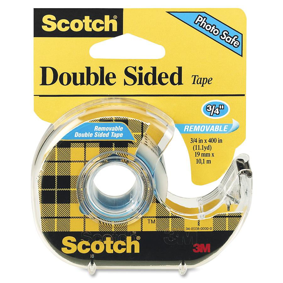 scotch brand removable double sided tape temperature range